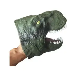 Soft Foam Rubber Stuffed Dinosaur Giant PU Foam Dinosaur hand puppet