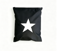 Sacs d'emballage pour vêtements avec fermeture éclair, impression de logo personnalisée, mat, transparent, plusieurs tailles