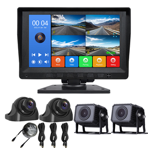 Chất lượng tốt đẹp 7 inch 4K ống kính kép xe tải lái xe ghi âm giám sát thông minh hệ thống xe buýt xe tải camera Dash Cam 4 - Product Image 1