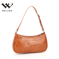 Sac à cosmétiques pour femmes, sacs à main tendance, produits de mode, fourniture directe d'usine, imperméable, motif crocodile, PU