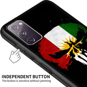 Flag Kurdistan custodia per telefono per <span class=keywords><strong>Samsung</strong></span> <span class=keywords><strong>Galaxy</strong></span> S22 S21 Ultra S20 FE 5G S10 S9 Plus S10E S8 Note <span class=keywords><strong>20</strong></span> 10 Lite <span class=keywords><strong>Cover</strong></span> in Silicone nero - Product Image 5
