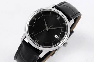 High-end 5A Luxury Custom Logo OEM Stainless Steel Automatic Mechanical <b>Watch</b> Sapphire Crystal Dial Leather Strap <b>Case</b> - Product Image 3