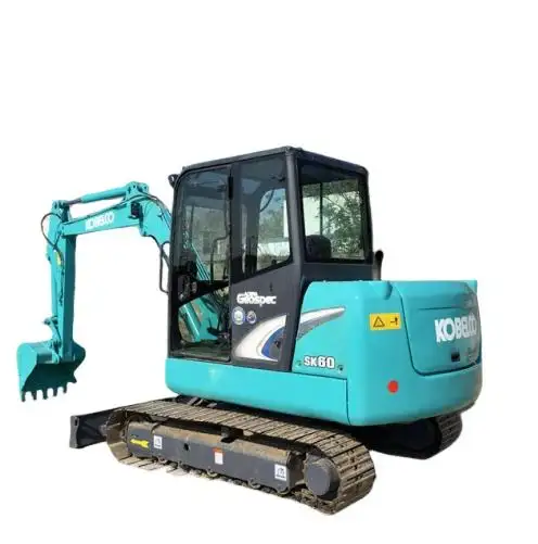 Japan Kobelco SK60 Excavator Mini Machines Crawler Used Kobelco 60 Excavator 6tons In Good Condition
