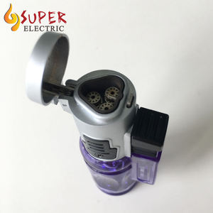 Chalumeau à flamme jet, allume-feu au gaz butane rechargeable, multi-usage pour barbecue, gril, cuisinière, noir (vendu sans gaz) - Product Image 3