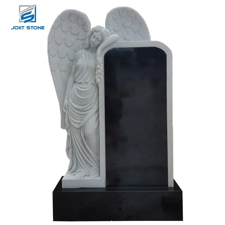 優れた品質の墓石と記念碑花崗岩大理石の墓石天使の墓石