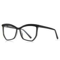 MS 2161 Vente de gros TR90 + CP Optique Anti-lumière bleue Lunettes pour femmes Logo personnalisé Monture à la mode Design Nouvelles lunettes