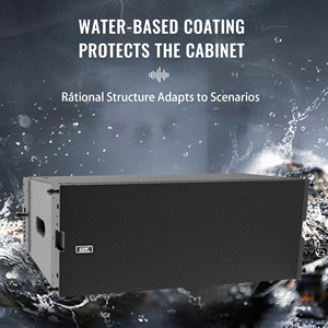 Système <span class=keywords><strong>audio</strong></span> professionnel passif à deux voies avec enceintes line array doubles de 10 pouces haute puissance pour scène de concert en extérieur - Product Image 2