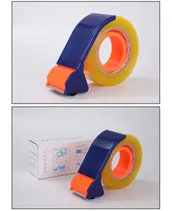 간단하고 실용적인 씰링 포장 소포 플라스틱 롤러 2 "폭 테이프 커터 디스펜서