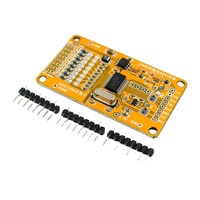 Versi yang ditingkatkan ADS1256 24 bit ADC 8 saluran modul AD Akuisisi data ADC presisi tinggi