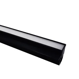 Rial – projecteur magnétique en aluminium noir 48V pour salon, 10w-40w, éclairage sur rail led pour intérieur