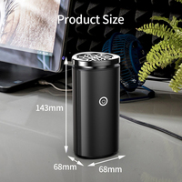 USB recargable inteligente electrónico para uso doméstico quemador de incienso árabe incienso nuevo Metal portátil coche quemador de incienso