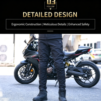 Pantalons de moto d'été CC Protectors Airflow avec protection CE niveau 2 en nid d'abeille, maille respirante, anti-chute, pour hommes et femmes