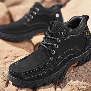 Chaussures de randonnée imperméables en cuir suédé de vache pour hommes, personnalisables, avec semelle intérieure en PU, tailles variées, directement de l'usine - Product Image 4