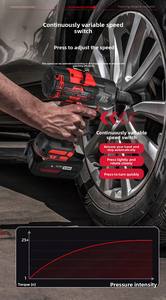 ประแจบล็อกไร้สาย 18V ลิเธียม-ไอออน รุ่น ZSBS-1808 สำหรับซ่อมรถยนต์ กำลังแรง แรงบิดสูง เหมาะสำหรับงานก่อสร้าง - Product Image 3