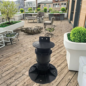 地板底层入口支撑系统聚丙烯材料甲板支撑可调木塑地板托梁基座XF-T205B-2 140-220毫米 - Product Image 3