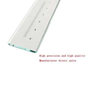 Règle linéaire en verre de mesure de précision règle de classement en verre optique pour <span class=keywords><strong>microscope</strong></span> règle en verre standard - Product Image 2