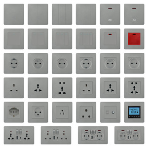 Interruptor de Parede FIKO com USB/Tipo-C/Dimmer/Cortina/Chamada de Porteiro/Interruptor de Luz e Tomada de Energia - Product Image 4
