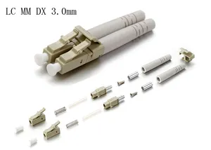 Wirenet 2.0Mm 3.0Mm Multimode Lc Duplex Connector Met Sluiter