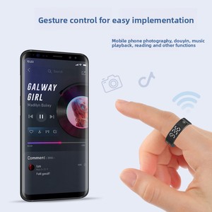 LY-R9 bán buôn sản phẩm mới với màn hình hiển thị cảm ứng trang quay hình ảnh thông minh nhẫn và đa chức năng Nhẫn - Product Image 5