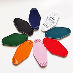 Wholesale <b>Custom</b> logo Printing Plastic Motel <b>Keychain</b> for Promotion - Product Image 5