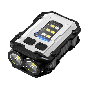 ไฟฉายแม่เหล็กขนาดเล็กแบบสองแสงอเนกประสงค์ พร้อมไฟข้าง COB สำหรับงานกลางแจ้ง ให้แสงสว่างสูง - Product Image 1