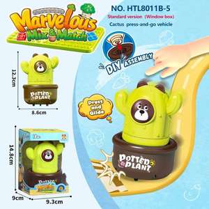 Nouvelle vente chaude 2026 : Voiture de course à pousser en plastique pour bébés et tout-petits, motif légumes, sans piles - Product Image 5