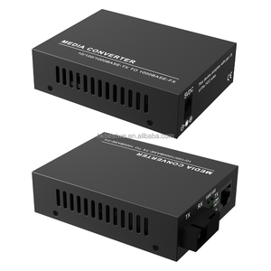 Convertidor de Fibra Óptica a Ethernet BiDi Gigabit Monomodo SC, 10/100/1000M, Convertidor de Medios SC, Suministro de China - Product Image 1