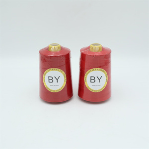 재봉을위한 40/2 고강도 폴리에스터 재봉틀 실 염색 패턴 - Product Image 3