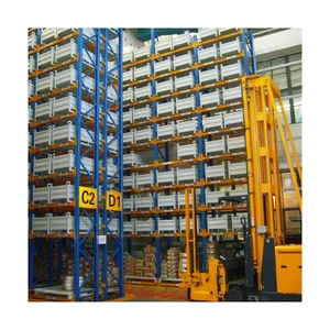 Cao mang Heavy Duty kho Kệ Kệ Hệ thống giá thép VNA <span class=keywords><strong>Pallet</strong></span> Kệ hẹp lối đi Rack với CE - Product Image 1