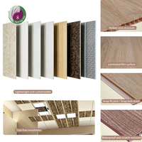 Panneaux de plafond en PVC insonorisés pour salle de réunion intérieure, imperméables, isolés thermiquement, design en PVC