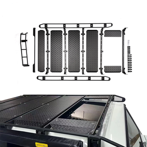 NOUVEAU <span class=keywords><strong>Porte</strong></span>-bagages de toit en acier inoxydable pour <span class=keywords><strong>Mercedes</strong></span> Classe G W464 W463A avec échelle - Product Image 6