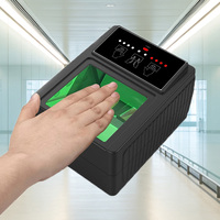 SDK de capture de données d'identification nationale, certificat FBI gratuit, scanner d'empreintes digitales 442 pour le projet NIMC