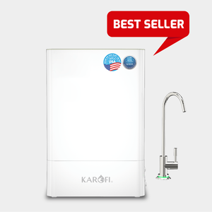ระบบกรองน้ำดื่มออสโมซิสแบบย้อนกลับ Karofi KAQ-U98 10 ขั้นตอน สำหรับวางบนเคาน์เตอร์  50 GPD พร้อมเมมเบรน RO เปลี่ยนง่าย - Product Image 3