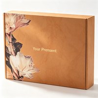 Vente flash - Boîte d'expédition en carton ondulé avec impression personnalisée du logo - Emballage biodégradable avec impression intégrale