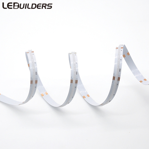 Bande <span class=keywords><strong>LED</strong></span> COB <span class=keywords><strong>multicolore</strong></span> RGB 5M 840leds 10MM Cuivre découpable Bandes lumineuses intelligentes IP68 Étanche WiFi Télécommande Application CE RoHS 3 ans - Product Image 6