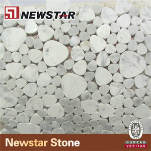 Mosaïque de marbre ronde, mosaïque de marbre à bulles, mosaïque de marbre - Product Image 3