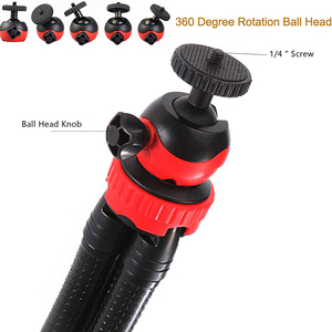 Mini trépied flexible <span class=keywords><strong>pour</strong></span> téléphone avec télécommande, trépied de voyage <span class=keywords><strong>pour</strong></span> <span class=keywords><strong>filmer</strong></span> avec smartphone - Product Image 4