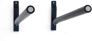 Support de rangement mural en métal à 2 bras pour <span class=keywords><strong>kayak</strong></span>, présentoir pour planche de surf, support suspendu pour planche de surf - Product Image 4