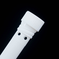 Tube inhalateur nasal en plastique PP vide avec mèche, personnalisable avec logo, noir, rouge, bleu, vert, blanc, pour huiles essentielles et aromathérapie, vente en gros