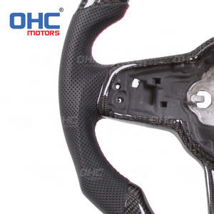 Volant en fibre de carbone pour volkswagen VW <span class=keywords><strong>Golf</strong></span> 7 golf7 mk7 <span class=keywords><strong>gti</strong></span> <span class=keywords><strong>7r</strong></span> Volants OHC MOTOR - Product Image 3