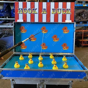 Jeu de pêche aux canards pour fête et divertissement, bassin interactif pour enfants et adultes, équipement de parc <span class=keywords><strong>d</strong></span>'attractions extérieur - Product Image 4