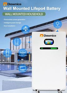 Dawnice 48V 100Ah 200Ah Lithium <b>Wall</b> Mounted Lifepo4 Battery 5kwh 10kwh 20kwh Power <b>Wall</b> Batteries - Product Image 3