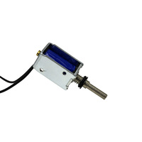 Verrou électromagnétique push-pull Boya BYP-0420S en fer pour cadre de phare de voiture, usage industriel