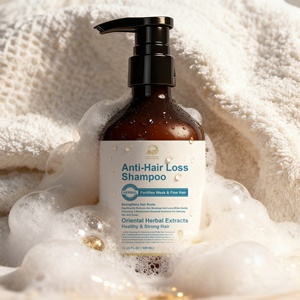 Shampooing anti-chute bio 300ml pour fortifier les cheveux faibles et fins, améliorer la santé du cuir chevelu et renforcer les racines des cheveux - Product Image 1