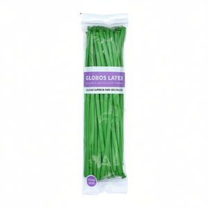 Party Love Latex <b>Balloons</b> 260 Green 3 Pcs Bag For Decoration - Product Image 3