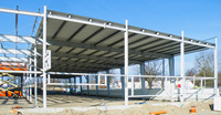 Taller de Estructura de Acero en Venta en China, Edificio Industrial Prefabricado, Fábrica de Estructuras Metálicas