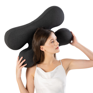 Oreiller moderne en mousse à mémoire de forme papillon pliable ergonomique orthopédique soutien du cou expérience de sommeil confortable - Product Image 3