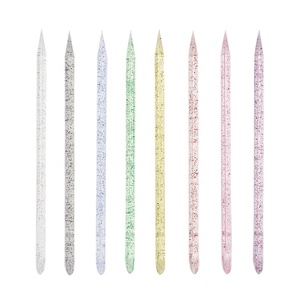 Outils professionnels portables pour le nail art en cristal, 100 bâtonnets jetables à double tête pour éliminer les peaux mortes et les cuticules, à bas <span class=keywords><strong>prix</strong></span> - Product Image 2