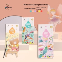 Livre de coloriage et de dessin pour enfants en papier, pour peinture à l'eau, graffiti, marque-page, peintures DIY, peinture à la gouache par immersion dans l'eau, transfrontalier