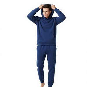 Ensemble de survêtement pour homme sur mesure, respirant, séchage rapide, léger, en molleton doux, taille élastique, poches latérales, hiver - Product Image 4